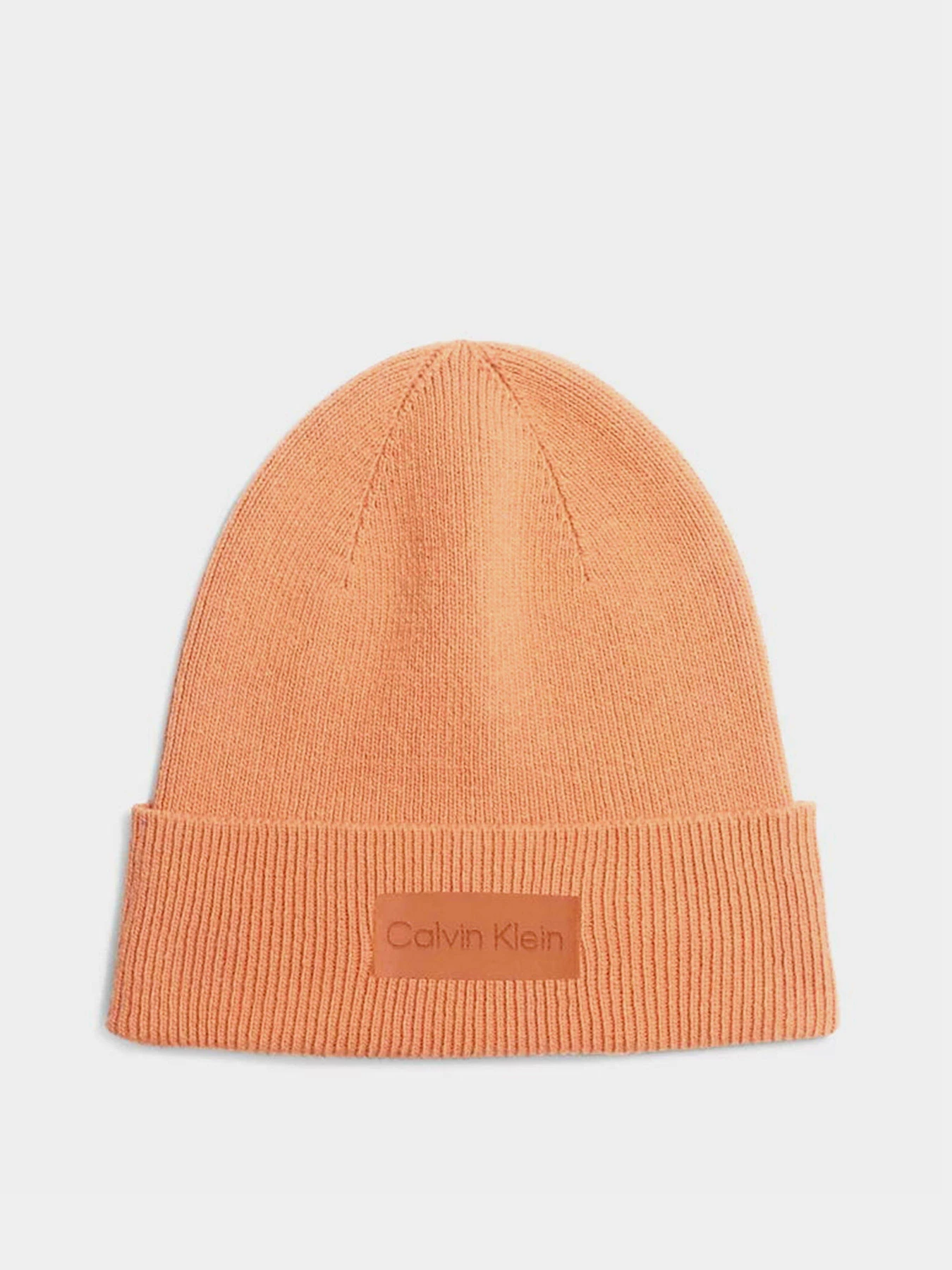 Шапки та кепки Calvin Klein Essential Knit Beanie модель K60K608519-GAP Шапки та кепки Calvin Klein Essential Knit Beanie модель K60K608519-GAP Фото