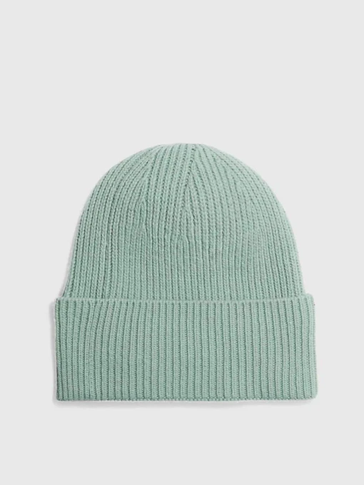 Calvin Klein Re-Lock Beanie Шапка колір зелений фото 2