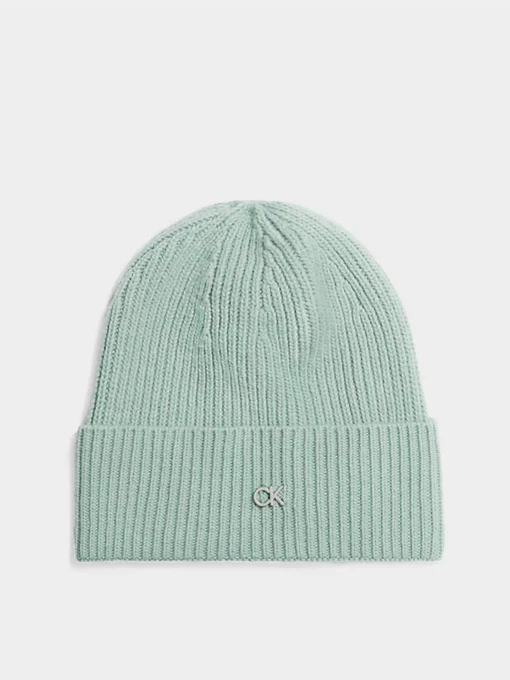 Шапки та кепки Calvin Klein Re-Lock Beanie модель K60K610214-LKG Фото