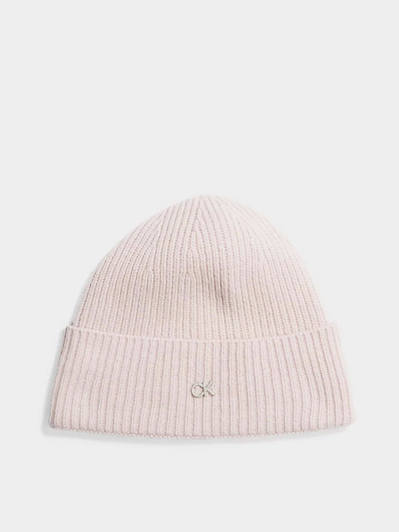 Шапки та кепки Calvin Klein Re-Lock Beanie модель K60K610214-VFM Шапки та кепки Calvin Klein Re-Lock Beanie модель K60K610214-VFM Фото