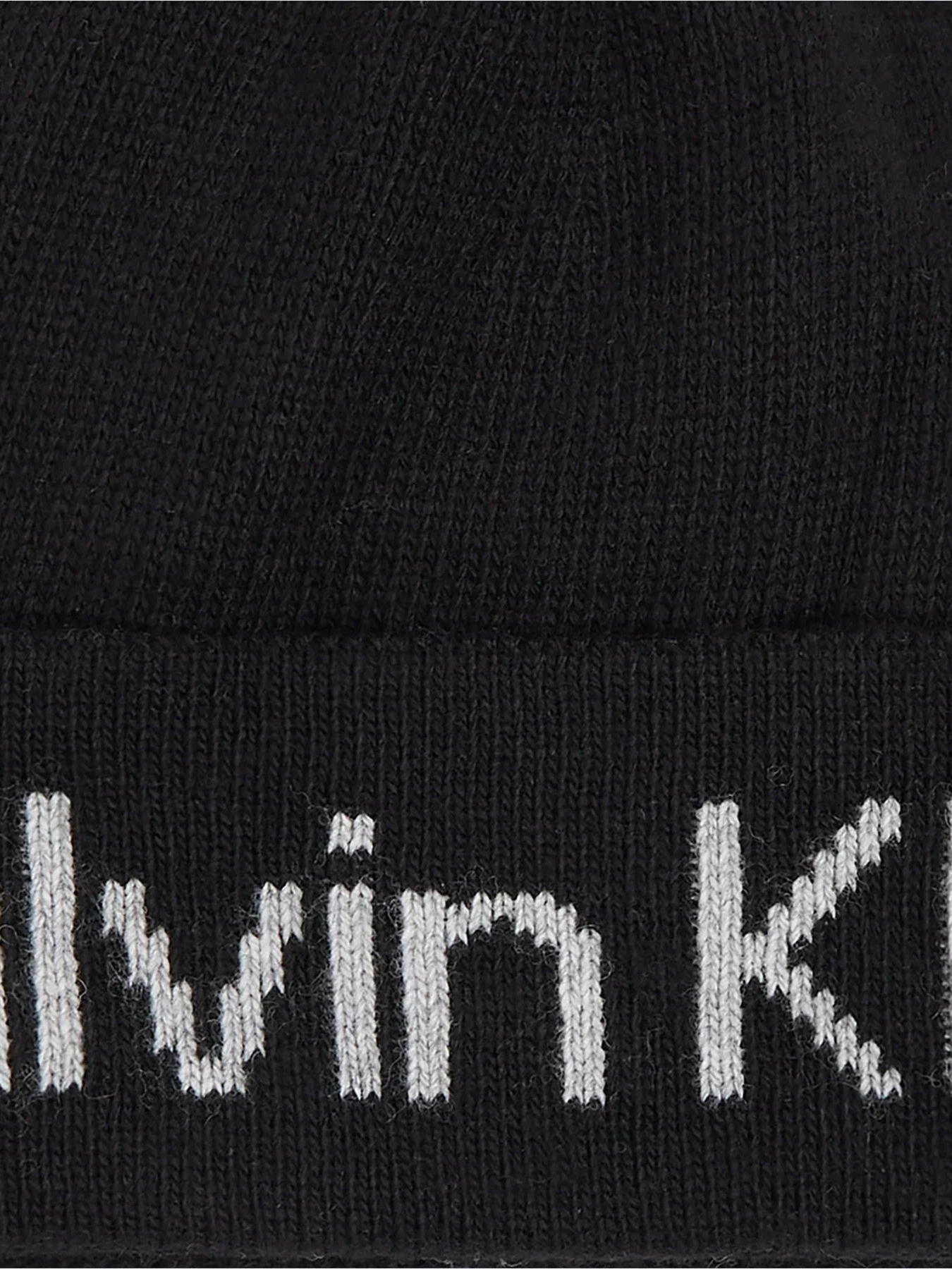 Шапки та кепки Calvin Klein Logo Reverso Tonal Beanie модель K60K611151-BAX Фото