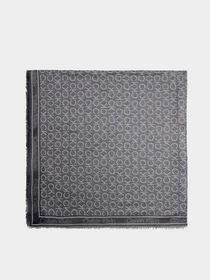 Шарфы и платки Calvin Klein Monogram Jacquard Scraf модель K60K608779-BAX Фото