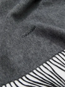 Шарфи та хустки Calvin Klein Fringes Two Tones Scarf модель K60K611111-BAX Фото