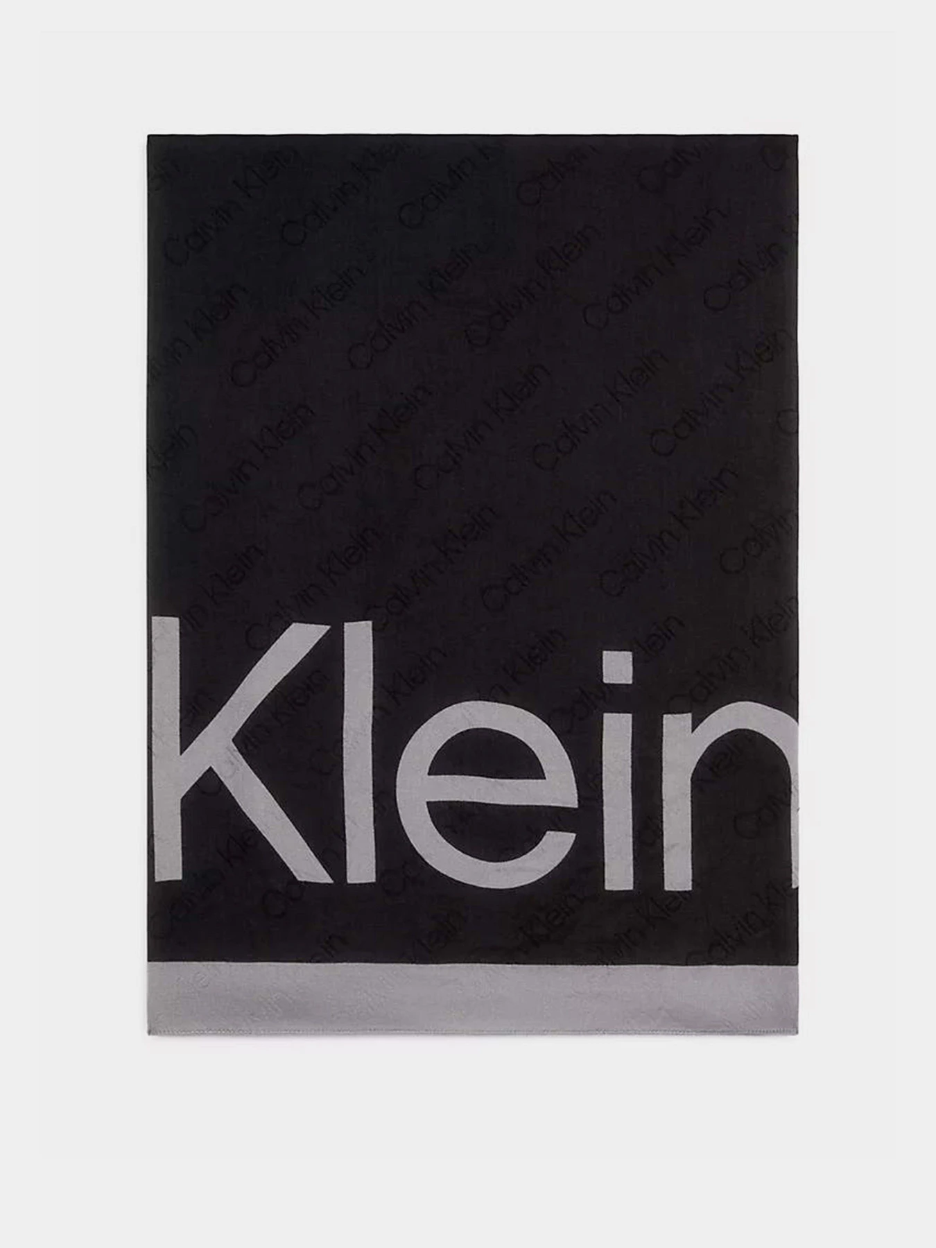 Шарфы и платки Calvin Klein Aop Logo Jaquard Scarf модель K60K611125-BAX Фото