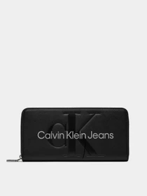 Гаманці Calvin Klein Sculpted Mono Zip Around Mono модель K60K607634-0GL Фото
