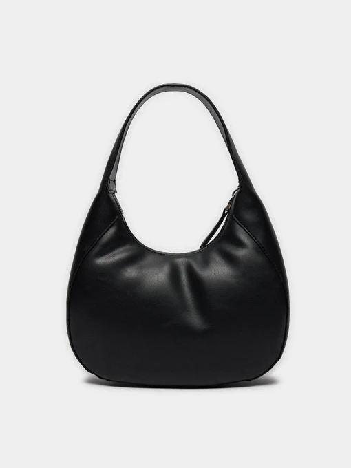 Calvin Klein Emma Shoulder Bag Хобо колір чорний фото 2