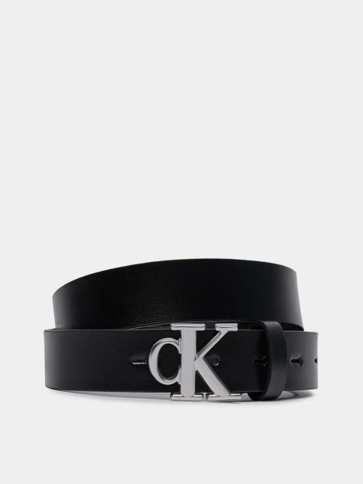 Ремни Calvin Klein Round Mono Plaque Lthr Belt 25Mm модель K60K611988-BEH Фото