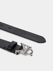 Ремни Calvin Klein Round Mono Plaque Lthr Belt 25Mm модель K60K611988-BEH Фото