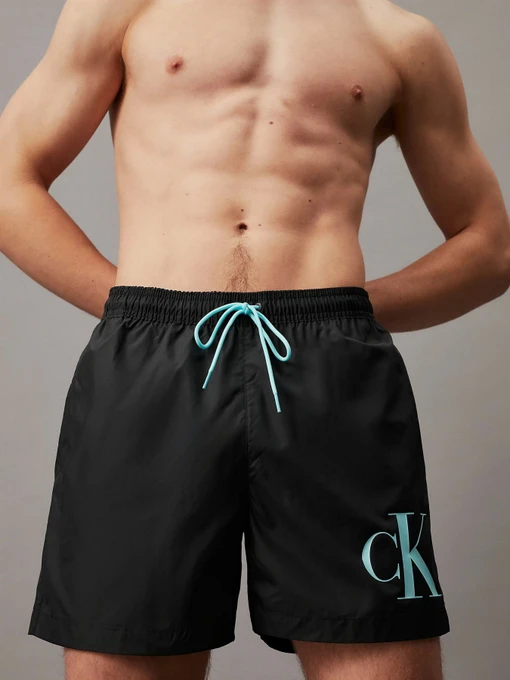 Одяг для пляжу Calvin Klein Underwear Monogram модель KM0KM01003-BEH Фото