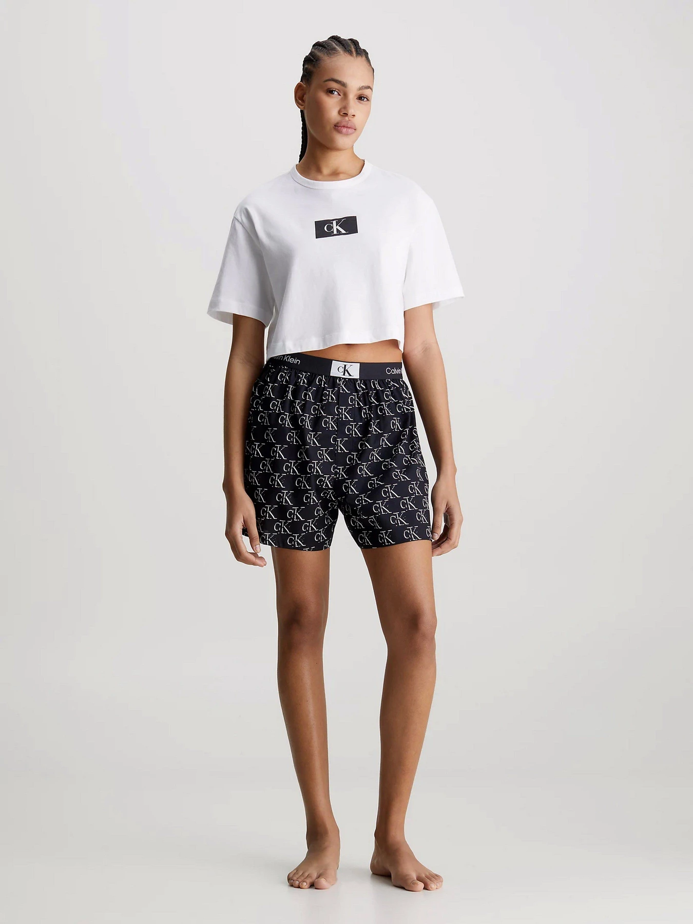 Одежда для дома и сна Calvin Klein Underwear 1996 Wovens Cotton модель 000QS7180E-LOC Одежда для дома и сна Calvin Klein Underwear 1996 Wovens Cotton модель 000QS7180E-LOC Фото