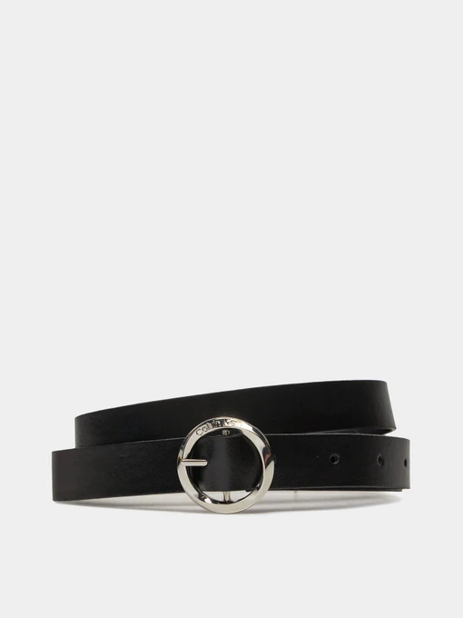 Ремни Calvin Klein Faceted Round Buckle Belt 2.0 модель K60K612211-BEH Фото