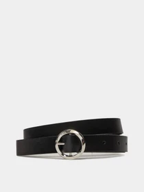 Ремені Calvin Klein Faceted Round Buckle Belt 2.0 модель K60K612211-BEH Фото