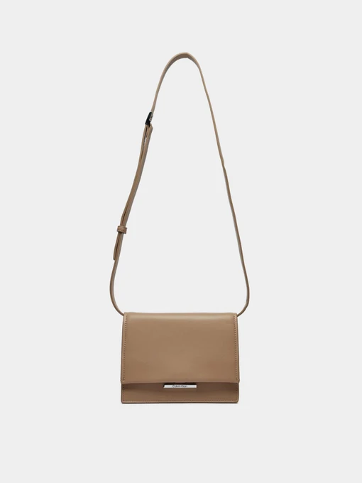 Calvin Klein Linear Сумка колір бежевий фото 3