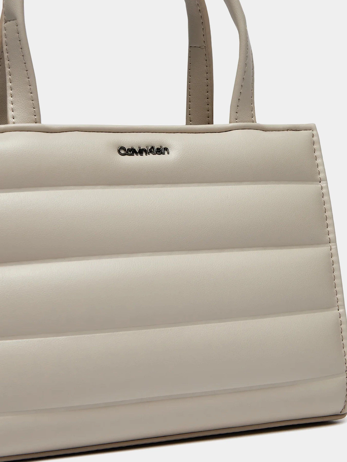 Сумки Calvin Klein Line Quilt Mini Tote модель K60K612116-PEG Фото