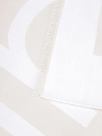 Шарфы и платки Calvin Klein Fringes 2-Tones Wool Blend модель K60K612028-PEG Фото
