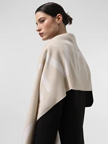 Шарфы и платки Calvin Klein Fringes 2-Tones Wool Blend модель K60K612028-PEG Фото