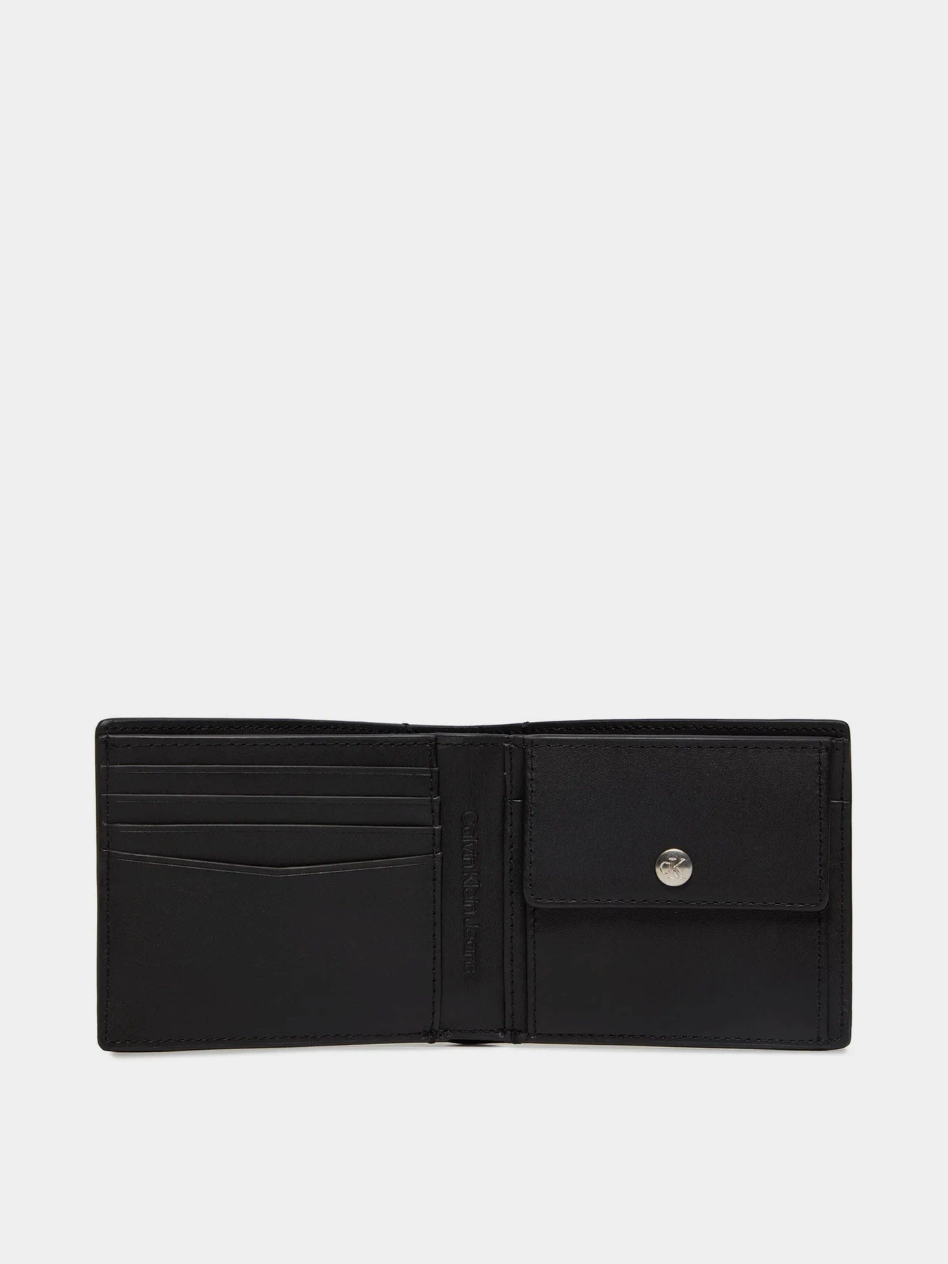 Гаманці Calvin Klein Monogram Soft Bifold модель K50K512171-BEH Гаманці Calvin Klein Monogram Soft Bifold модель K50K512171-BEH Фото