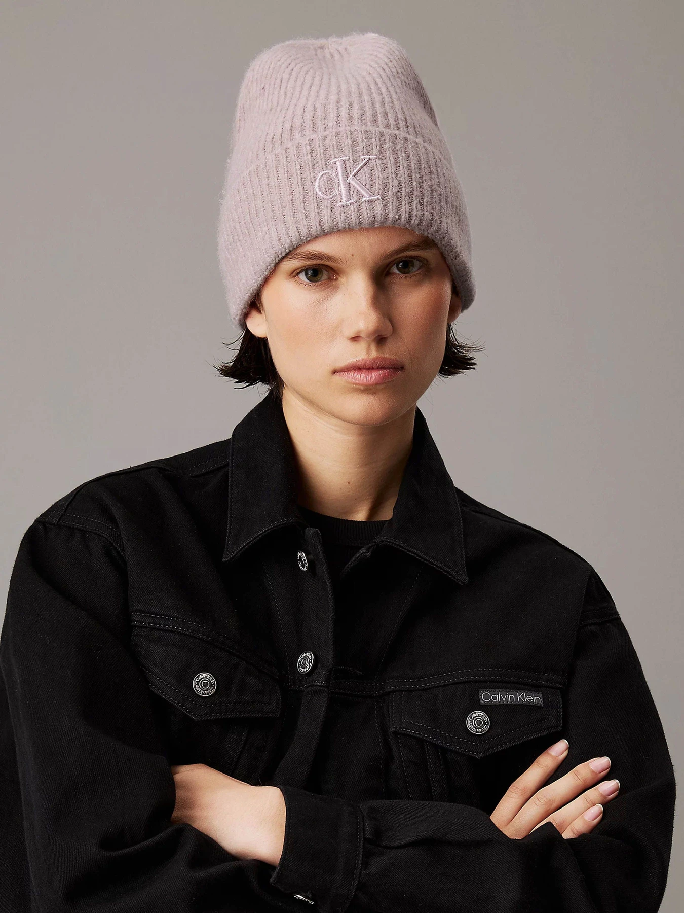Шапки та кепки Calvin Klein Thick Embroidery модель K60K612321-PCJ Фото