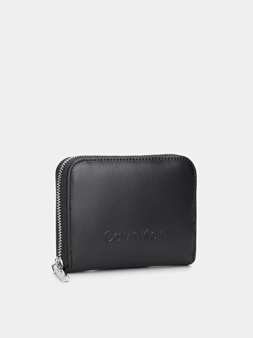 Calvin Klein Embossed Logo Гаманець колір чорний фото 2