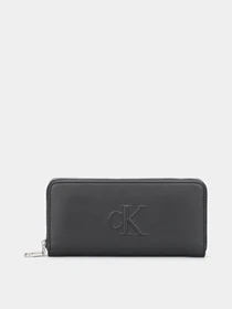 Кошельки Calvin Klein Sculpted Zip модель K60K612743-BEH Фото