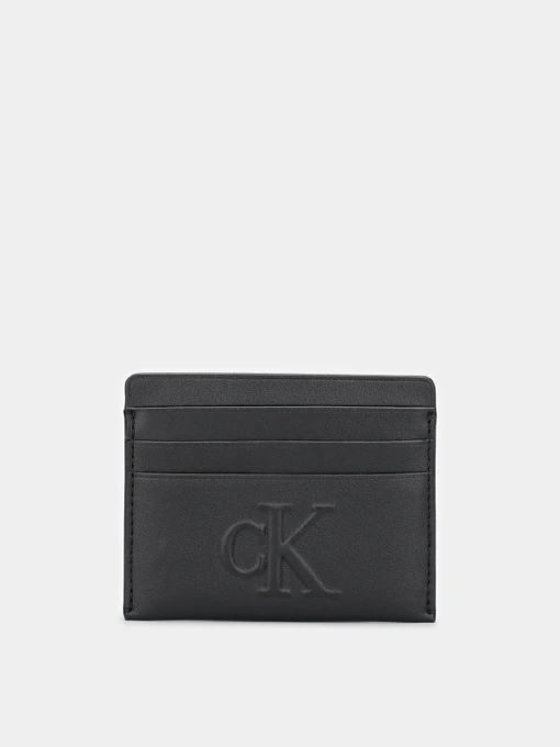 Гаманці Calvin Klein Sculpted Cardcase модель K60K612747-BEH Фото