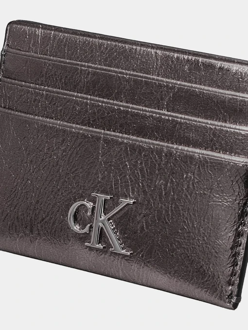 Calvin Klein Minimal Monogram Гаманець колір срібний фото 3