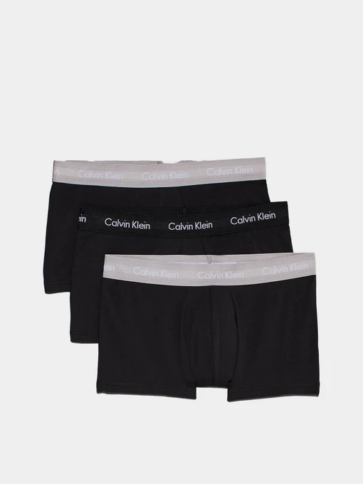 Нижня білизна Calvin Klein Underwear 3p Low Rise Trunk модель 0000U2664G-QRV Фото