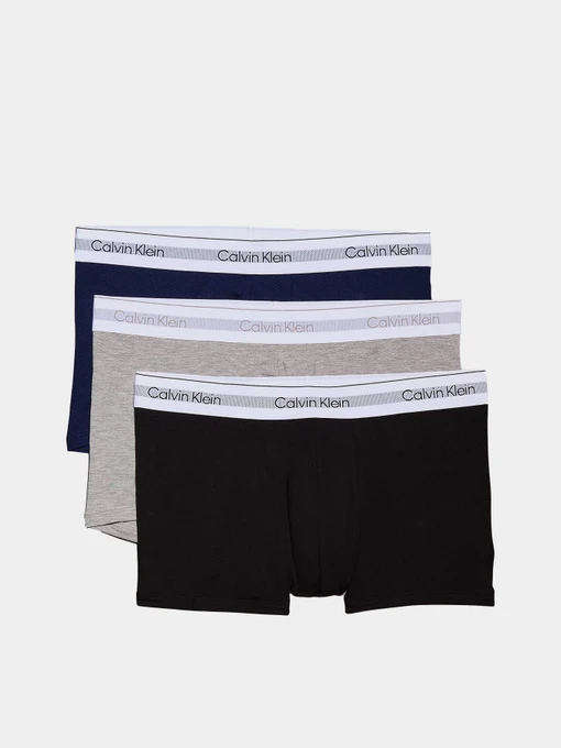 Нижня білизна Calvin Klein Underwear 3 Pack Trunks - Modern Air модель 000NB3953A-PS8 Фото