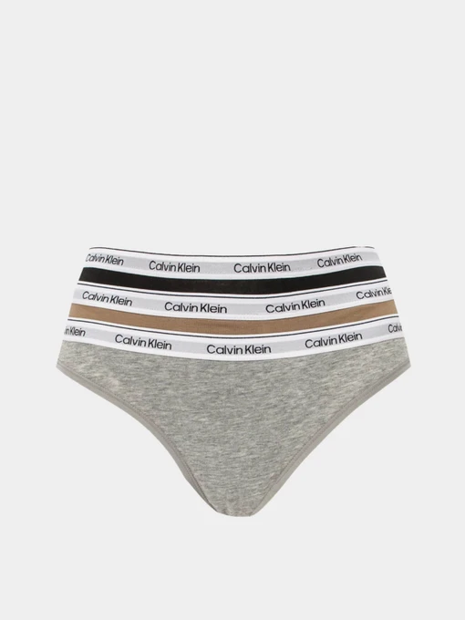 Нижнее белье Calvin Klein Underwear Thong 3Pk модель 000QD5209E-PZ7 Фото
