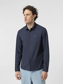 Сорочки Calvin Klein Stretch Poplin Slim модель K10K110856-PPK Фото