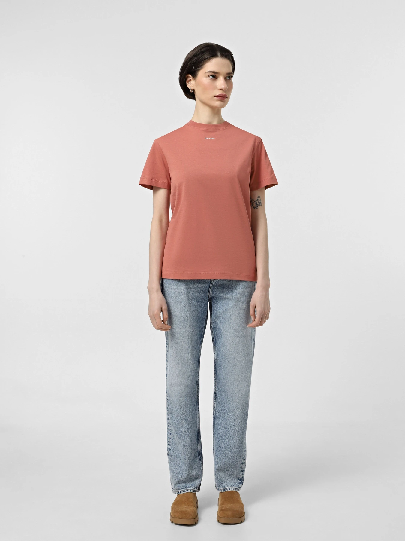 Футболки и поло Calvin Klein Nano Logo модель K20K207519-SM8 Футболки и поло Calvin Klein Nano Logo модель K20K207519-SM8 Фото