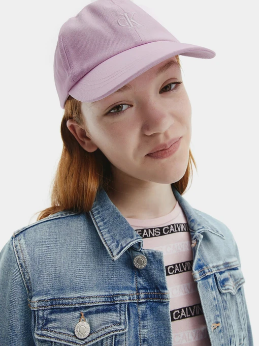 Шапки и кепки Calvin Klein Monogram Baseball Cap модель IU0IU00150-VOW Фото
