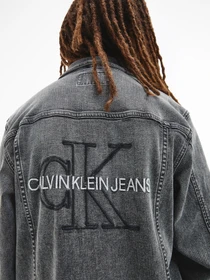 Куртки и дубленки Calvin Klein Trucker модель IB0IB00723-1BY Фото