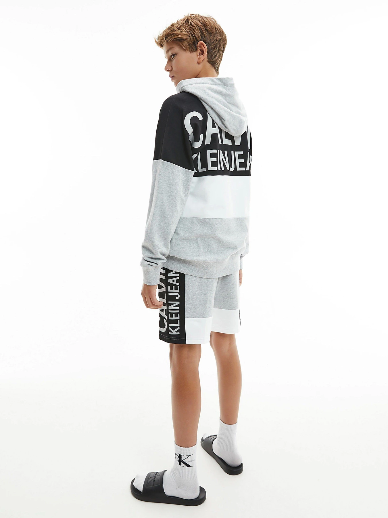 Худи и свитшоты Calvin Klein Colour Block Logo модель IB0IB00807-PZ2 Фото