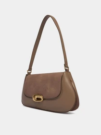 Сумки Calvin Klein HARDWARE BRUSHED SHOULDER BAG модель LV04F3337G-VFU Фото