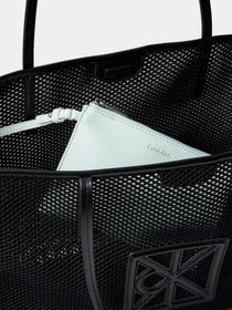 Сумки Calvin Klein EMBLEM MESH TOTE модель LV04F3380G-UB1 Фото