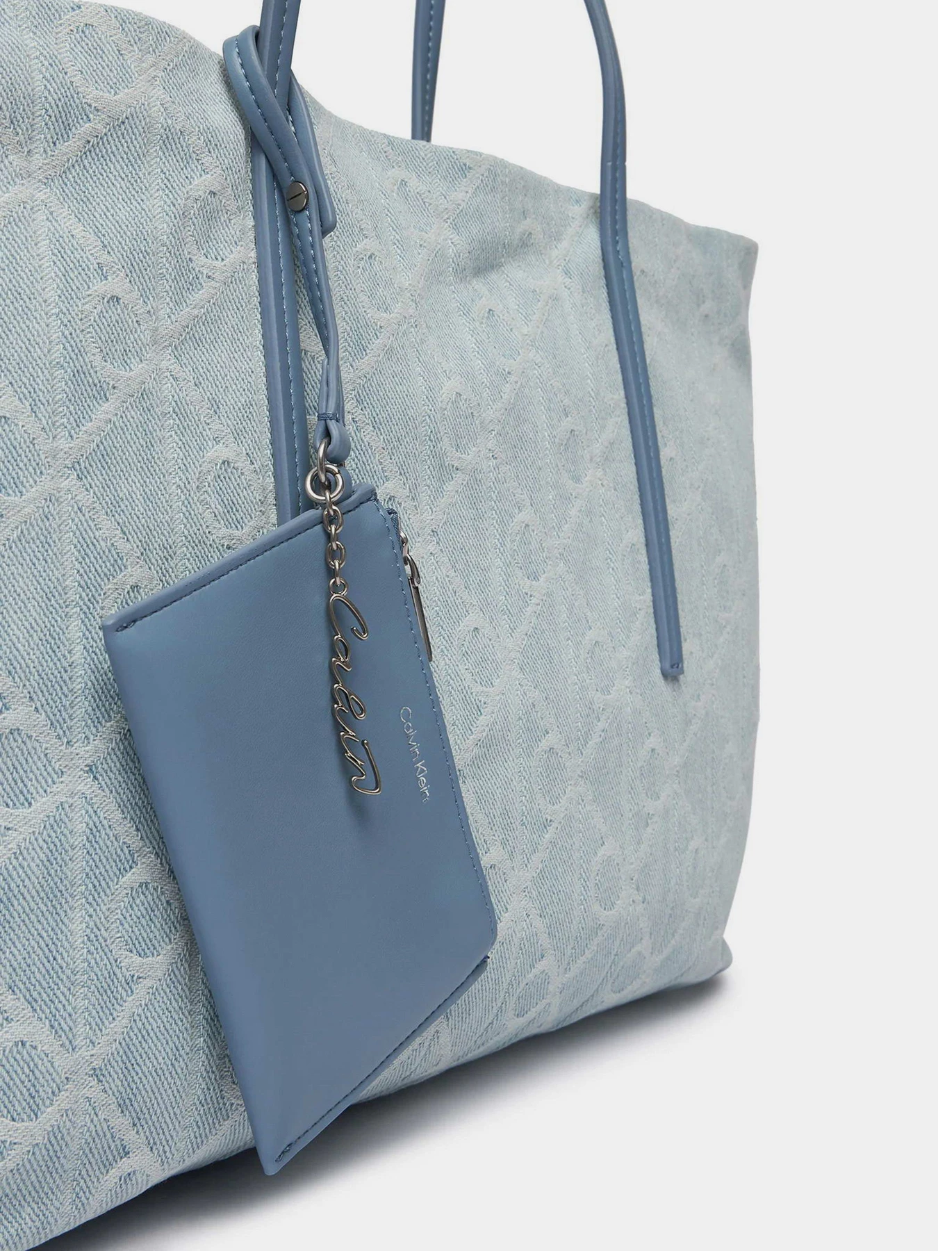 Сумки Calvin Klein EMBLEM AOP DENIM TOTE W/ POUCH модель LV04F3428G-YBZ Фото