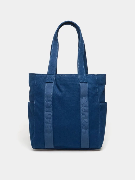 Calvin Klein WEBBING STRAP CANVAS TOTE Шопер фото 2