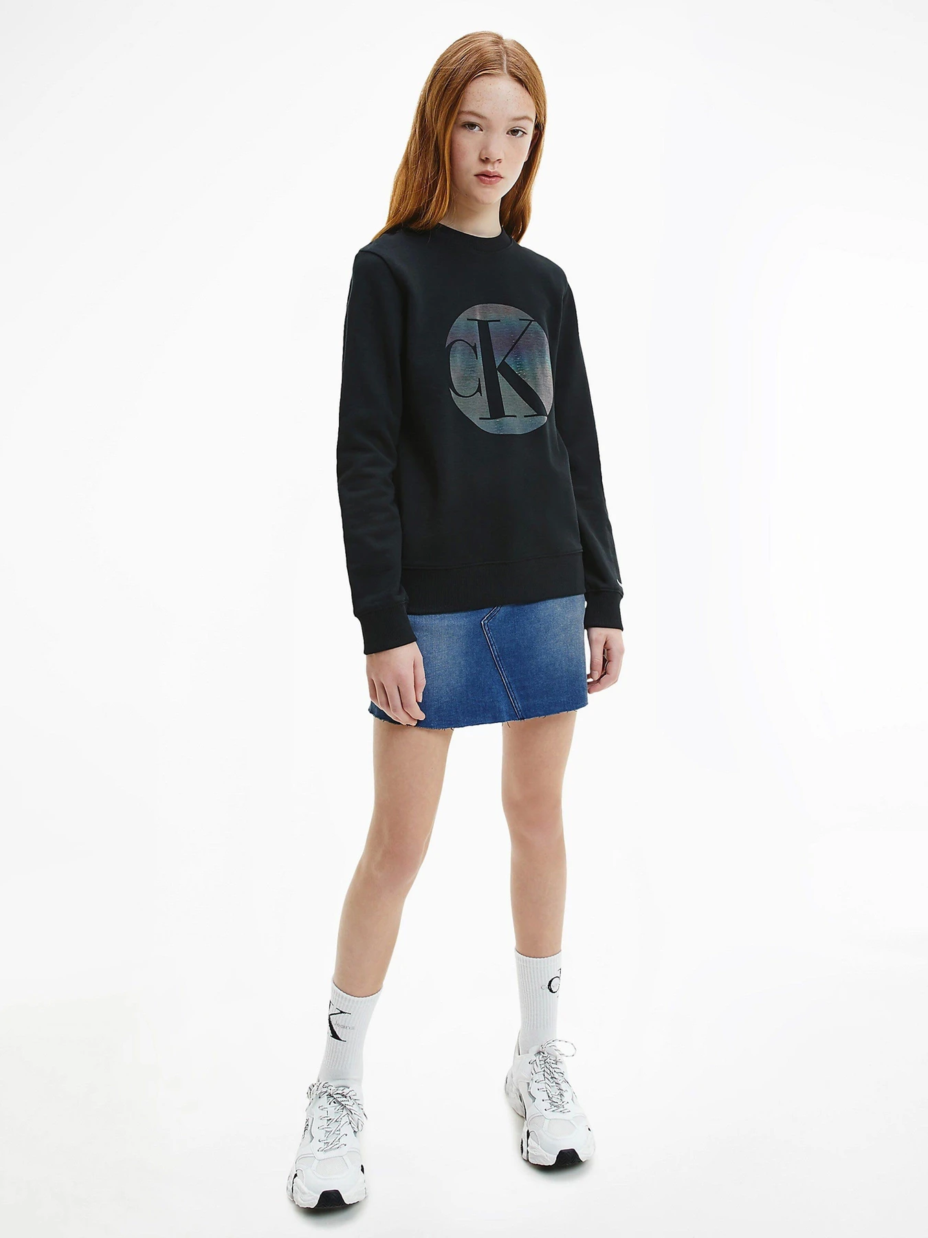 Худи и свитшоты Calvin Klein Organic Cotton Iridescent Logo модель IG0IG00752-BEH Худи и свитшоты Calvin Klein Organic Cotton Iridescent Logo модель IG0IG00752-BEH Фото