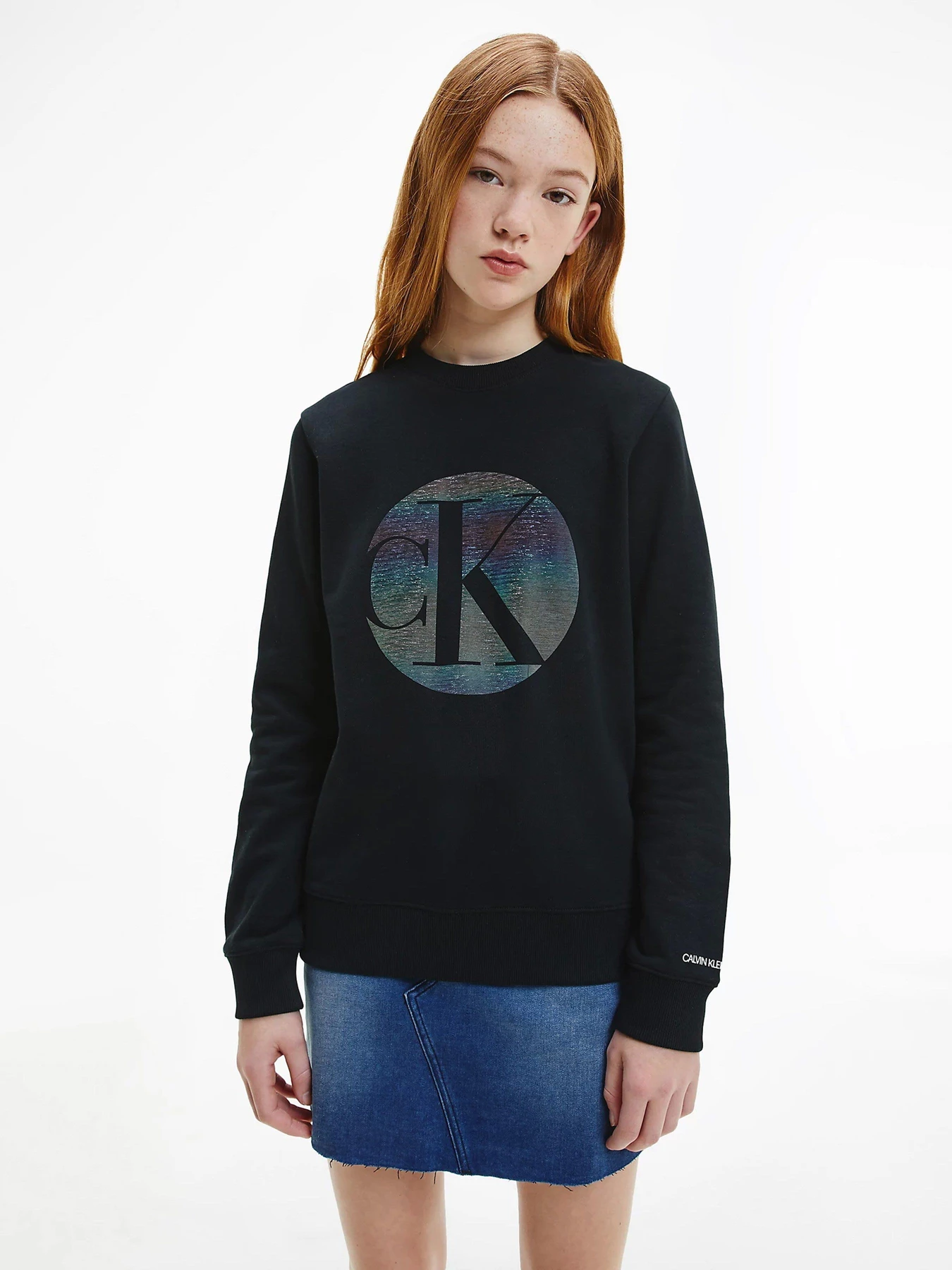 Худи и свитшоты Calvin Klein Organic Cotton Iridescent Logo модель IG0IG00752-BEH Худи и свитшоты Calvin Klein Organic Cotton Iridescent Logo модель IG0IG00752-BEH Фото