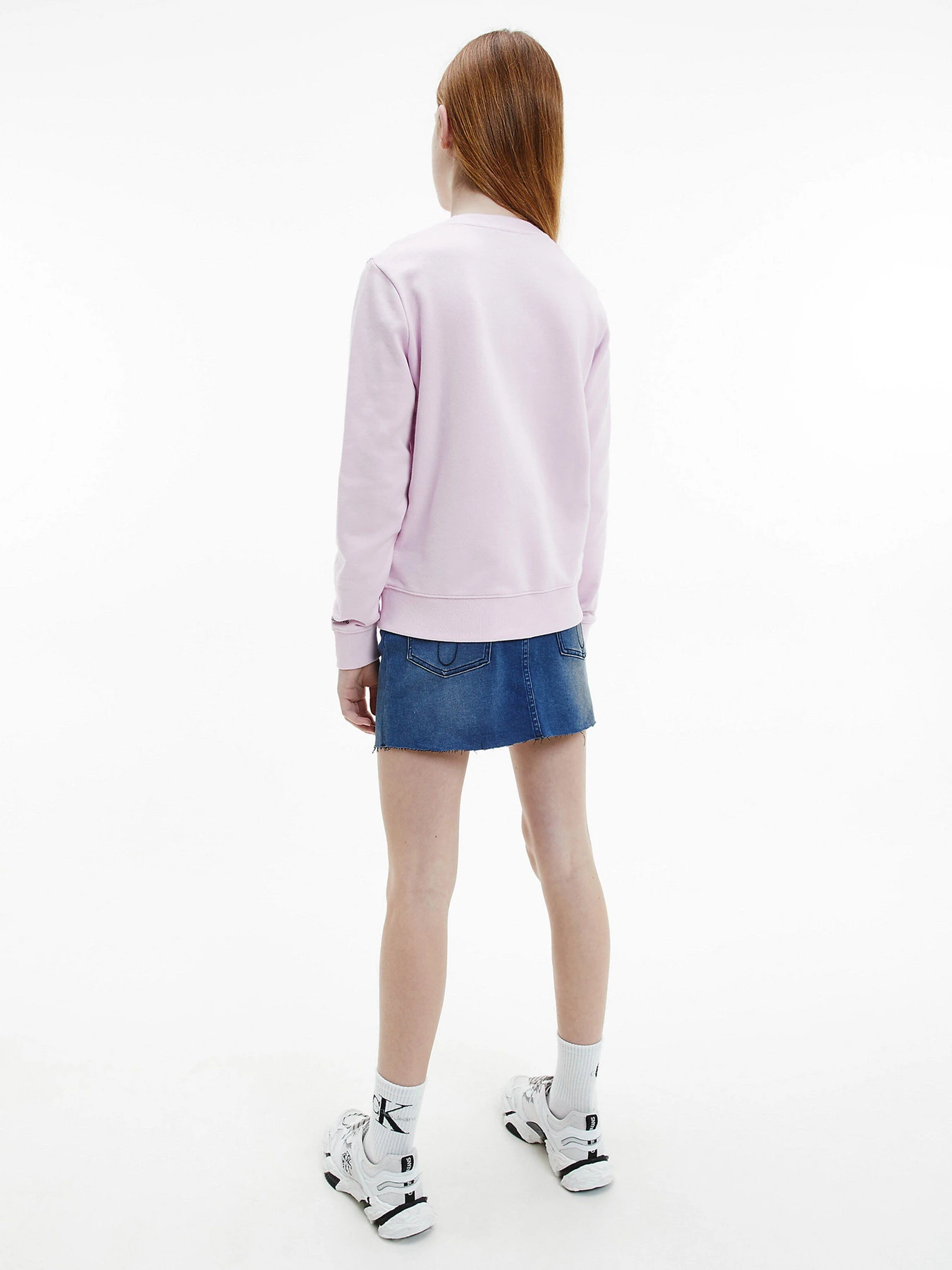 Худи и свитшоты Calvin Klein Organic Cotton Iridescent Logo модель IG0IG00752-VOW Фото