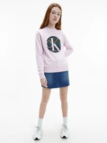 Худи и свитшоты Calvin Klein Organic Cotton Iridescent Logo модель IG0IG00752-VOW Фото