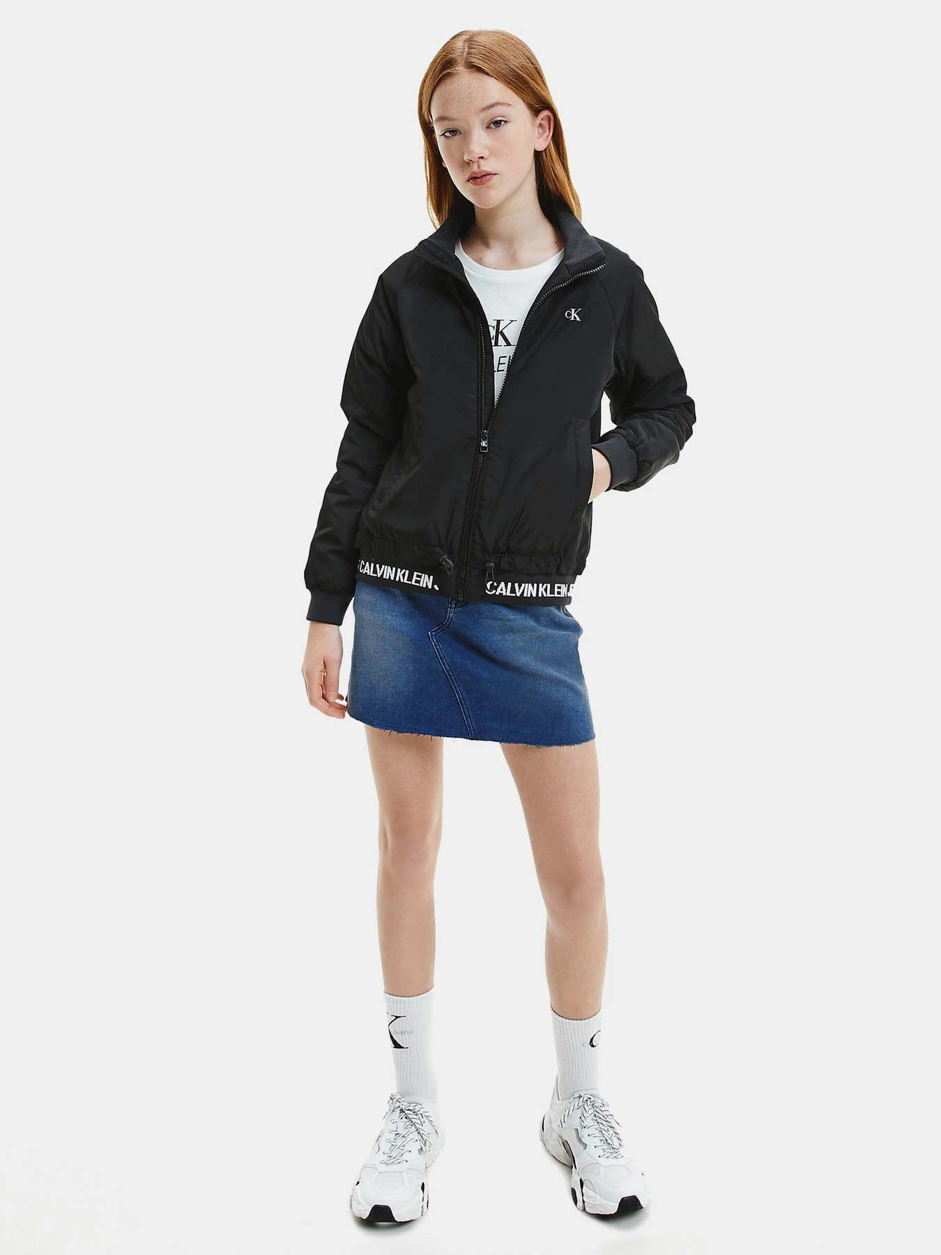 Куртки и дубленки Calvin Klein Logo Rib Light модель IG0IG00780-BEH Куртки и дубленки Calvin Klein Logo Rib Light модель IG0IG00780-BEH Фото