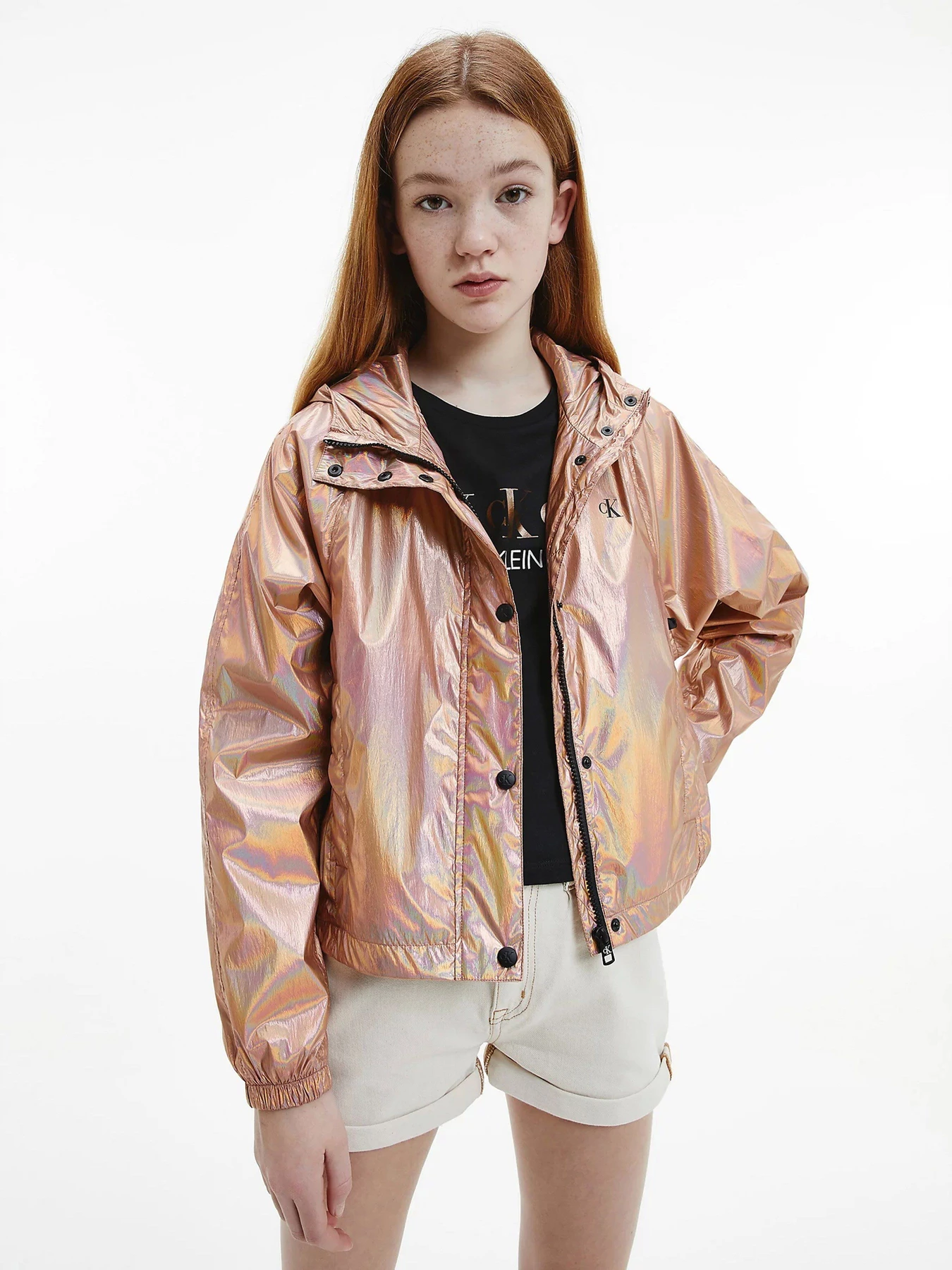 Куртки и дубленки Calvin Klein Metallic Shine модель IG0IG00905-0JV Куртки и дубленки Calvin Klein Metallic Shine модель IG0IG00905-0JV Фото