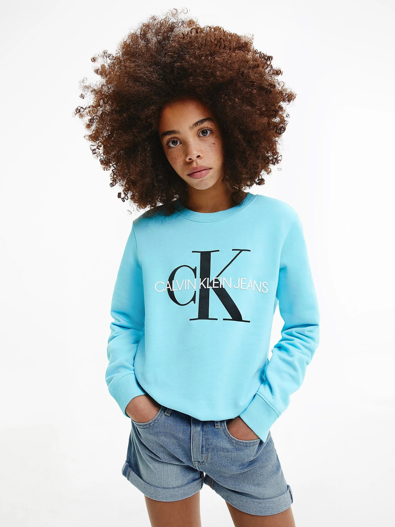 Худи и свитшоты Calvin Klein Monogram Logo модель IU0IU00069-CU4 Фото