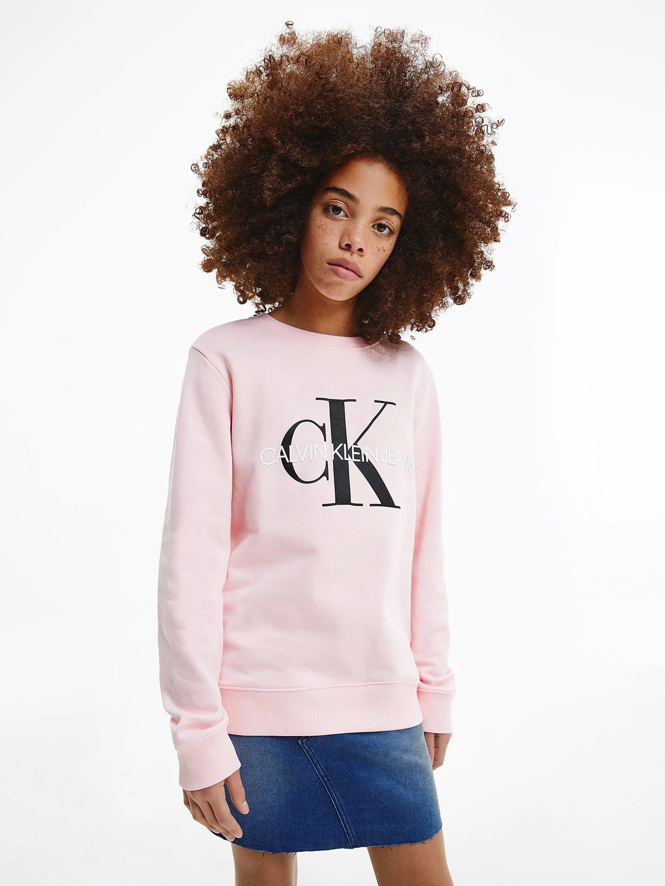 Худи и свитшоты Calvin Klein Monogram Logo модель IU0IU00069-TIQ Фото