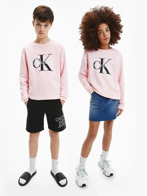 Худи и свитшоты Calvin Klein Monogram Logo модель IU0IU00069-TIQ Фото