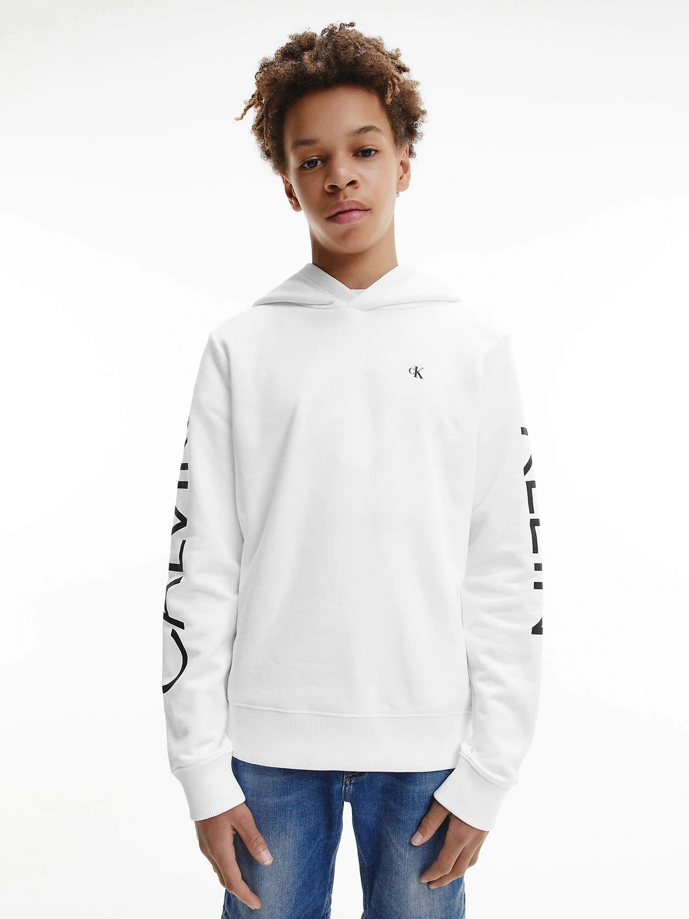 Худи и свитшоты Calvin Klein Hero Logo модель IB0IB00495-YAF Худи и свитшоты Calvin Klein Hero Logo модель IB0IB00495-YAF Фото