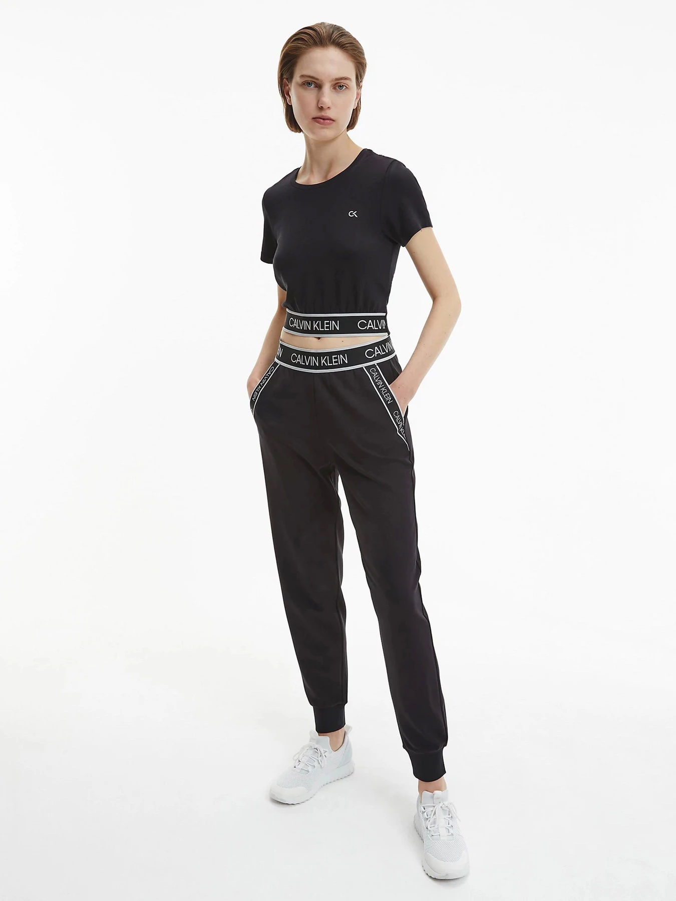 Футболки и поло Calvin Klein Mesh Back Cropped модель 00GWS1K132-007 Фото