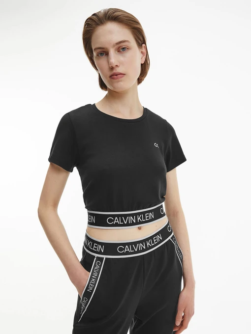 Футболки и поло Calvin Klein Mesh Back Cropped модель 00GWS1K132-007 Фото